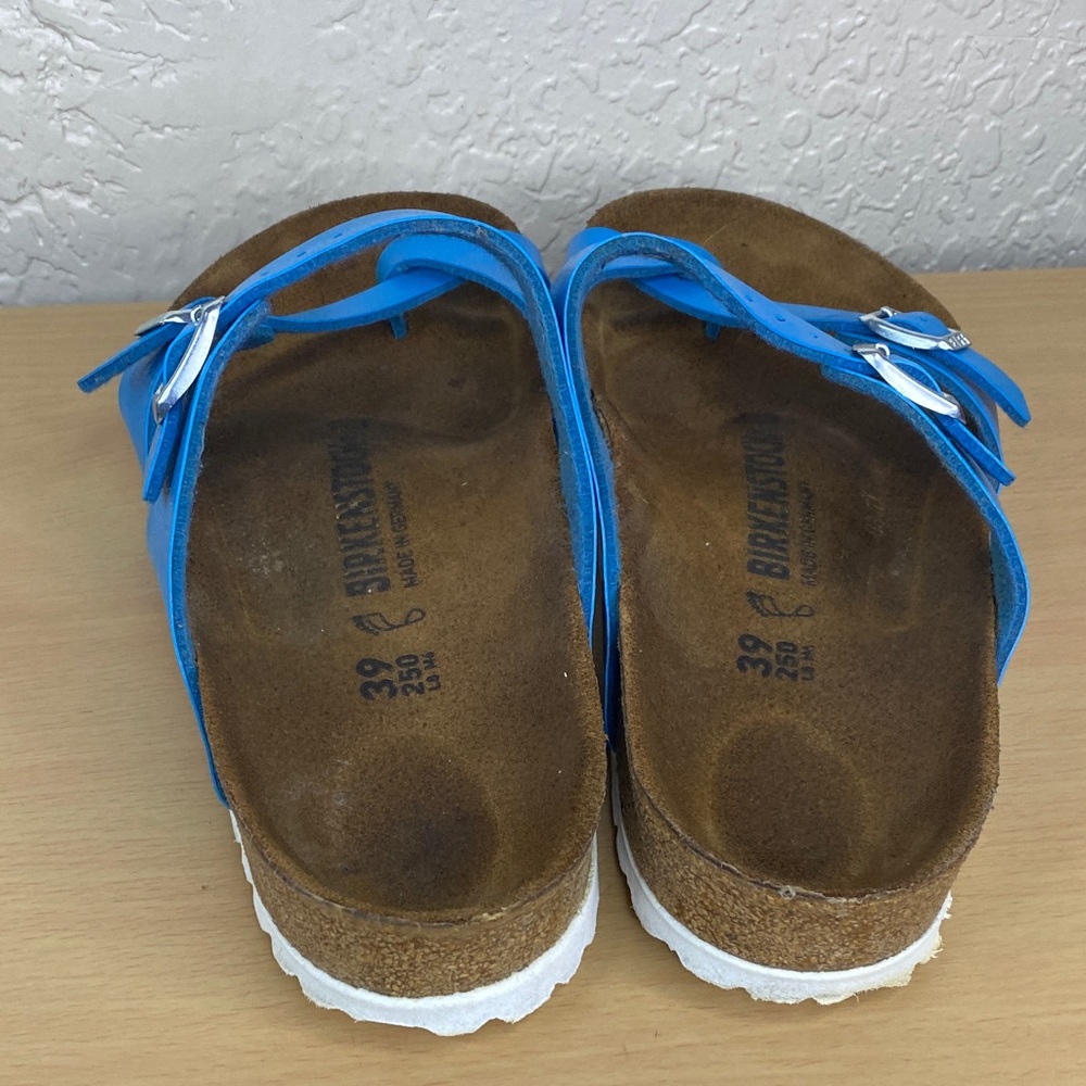 Birkenstock turquoise, leather - Picture 7 of 8